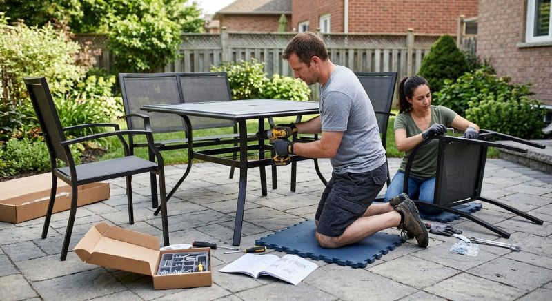 Patio Set Assembly in Littleton, CO