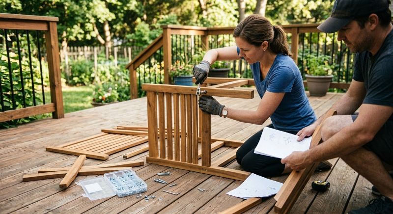 Patio Set Assembly in Littleton, CO