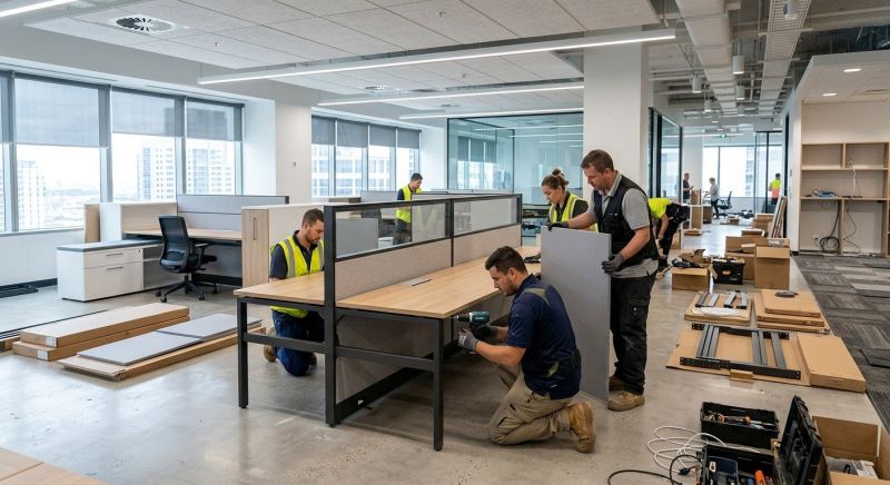 Standing Desk Assembly in Denver County, CO