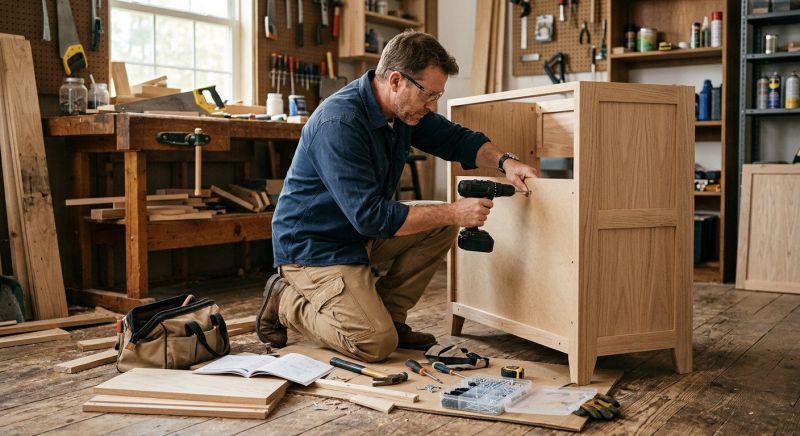 Tv Cabinet Assembly in Overland Park, KS