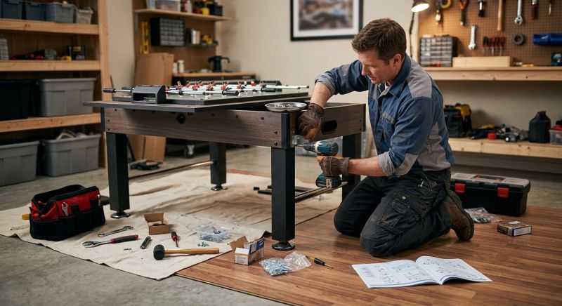 Foosball Table Construction Service