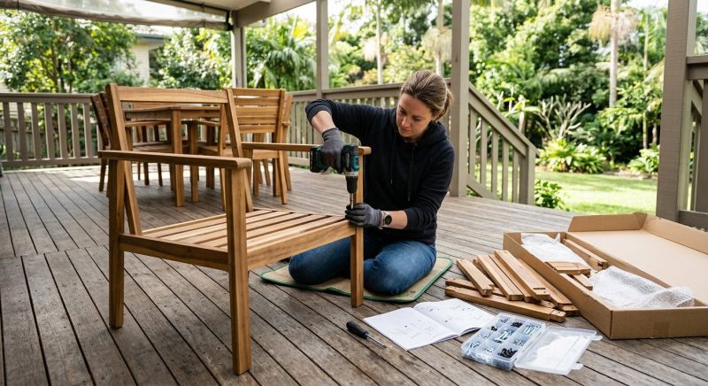 Deck Chair Assembly in Olathe, KS